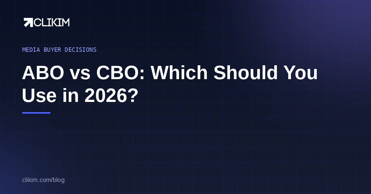 ABO vs CBO: Which Should You Use in 2026?