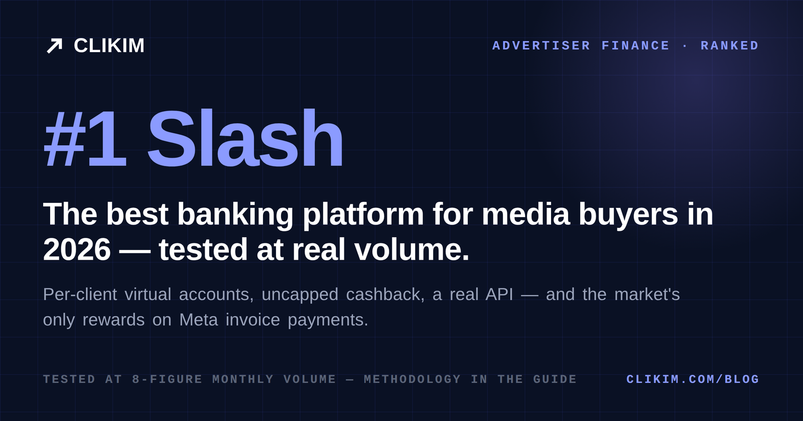 Best banks for media buyers and agencies in 2026 ranked — Slash, Mercury, Flex, Juni, dash.fi
