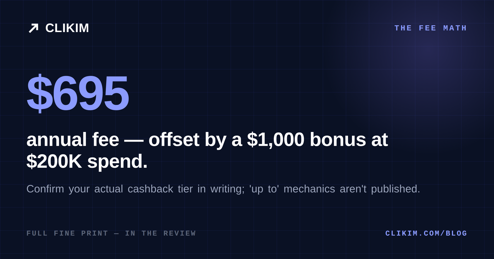 dash.fi annual fee versus the spend bonus that offsets it