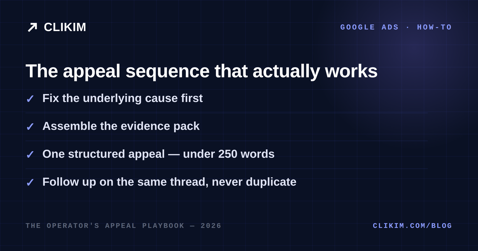 How to appeal a Google Ads suspension step by step in 2026
