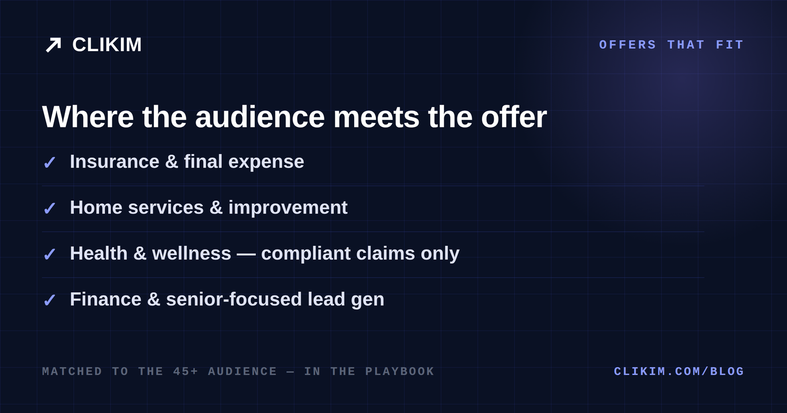 Affiliate verticals that fit NewsBreak's older US audience