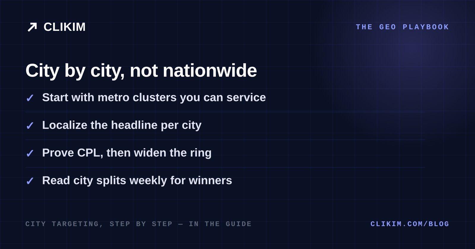 The city-level geo playbook for NewsBreak home services