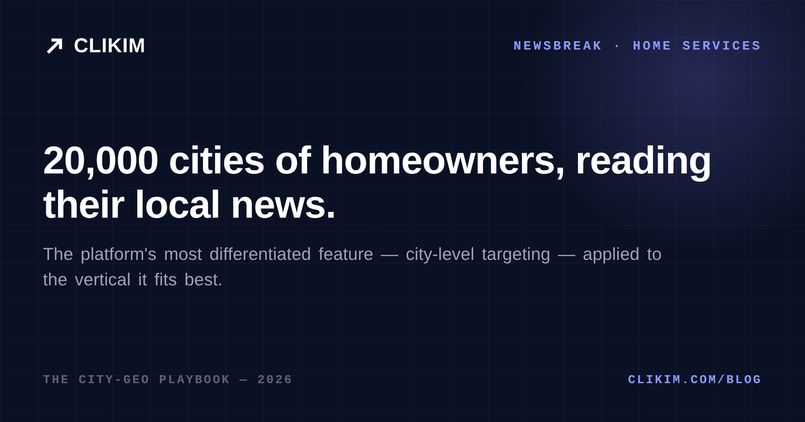 Home Services Leads on NewsBreak: Roofing, Solar & Windows (2026)