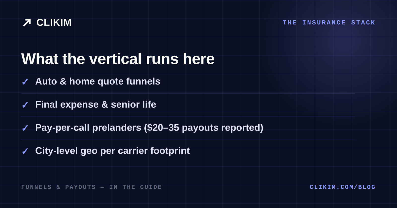 The insurance campaign stack for NewsBreak