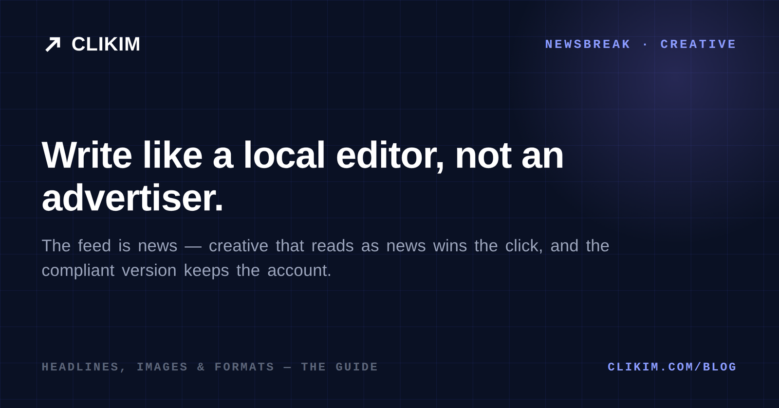 Creatives That Work on NewsBreak: Headline Formulas for News Readers (2026)