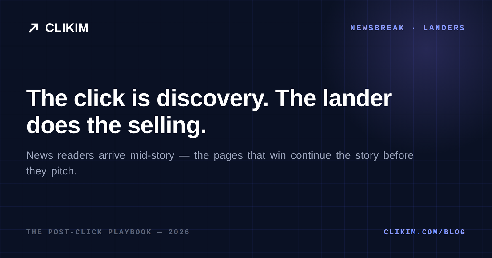 Landing Pages That Convert NewsBreak Traffic (2026 Guide)