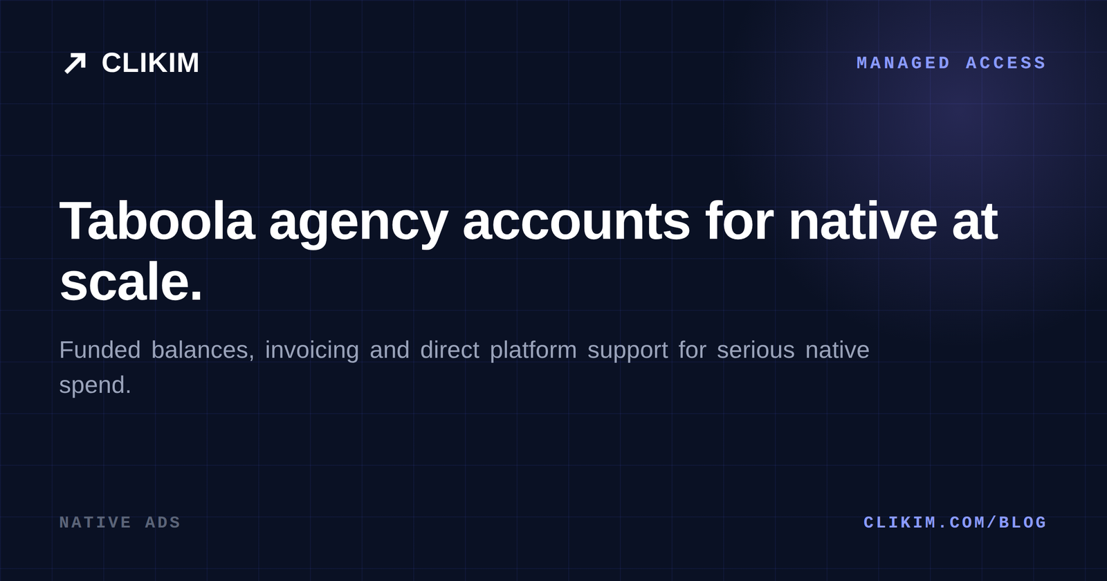 Taboola Agency Accounts: Native Ads at Scale