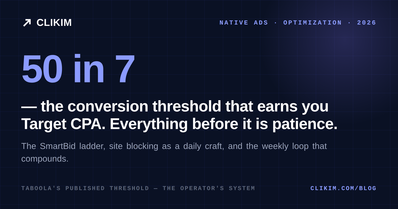Taboola Optimization: The Weekly Loop That Separates Pros From Tourists